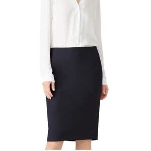 Theory Golda 2 Urban Pencil Skirt ❣️ Navy Blue, Size 0